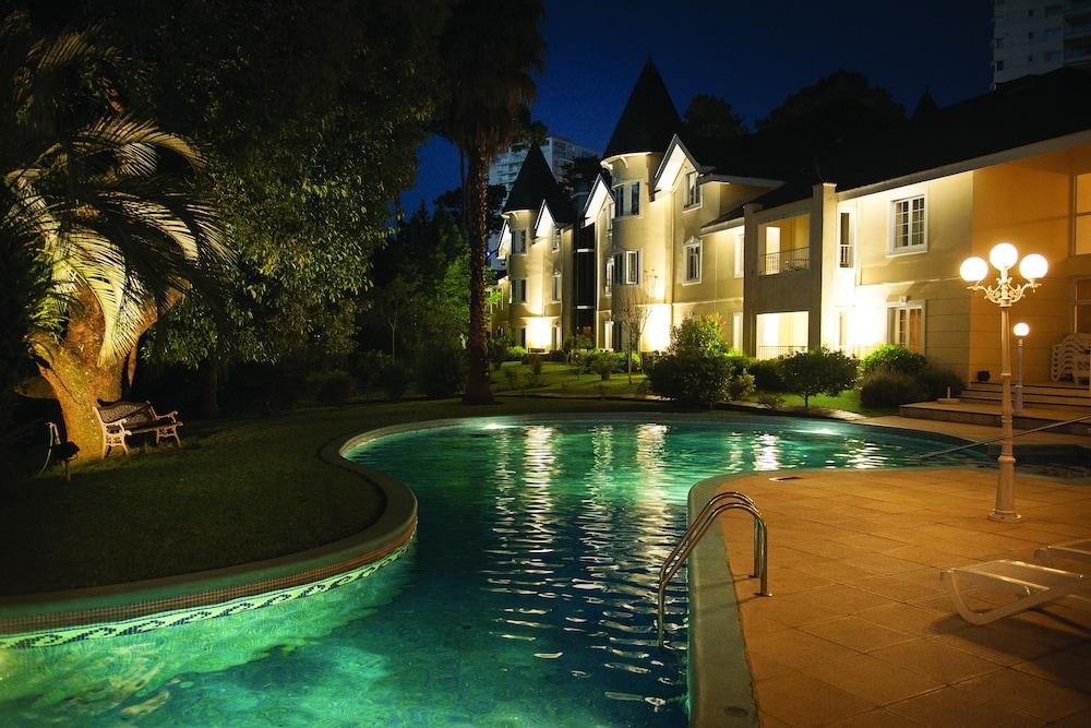 פונטה דל אסטה Parque Hotel Jean Clevers מראה חיצוני תמונה The swimming pool at the hotel