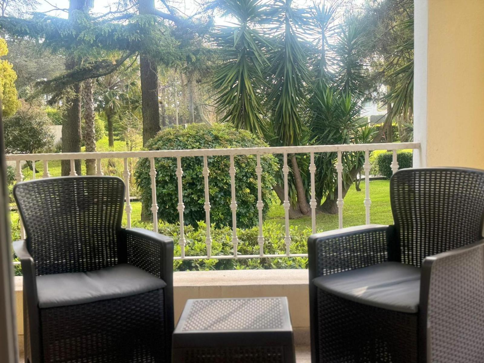 פונטה דל אסטה Parque Hotel Jean Clevers מראה חיצוני תמונה A view of the gardens from a guest room